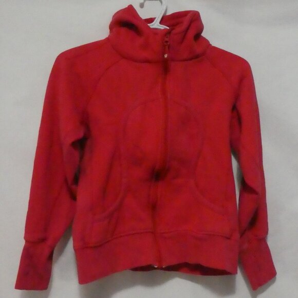 LULULEMON | see measurements | Red Scuba Zip-Up Hooded Sweatshirt - Hoodie - Picture 2 of 15